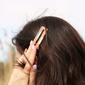 Barrette à cheveux époxy NÉREÏDES