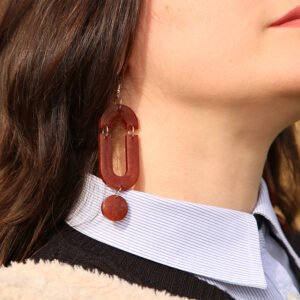 Boucles d'oreilles époxy ARCUS