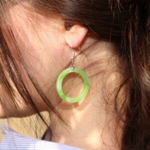 Boucles d'oreilles époxy CAVAE