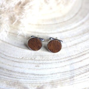 Boutons de Manchettes bois Tenebris