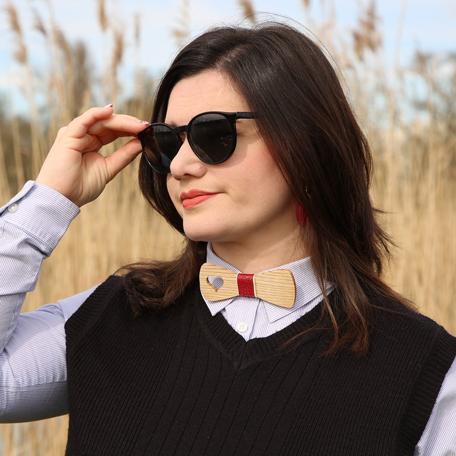 Nœud papillon bois Angelus – Image 2