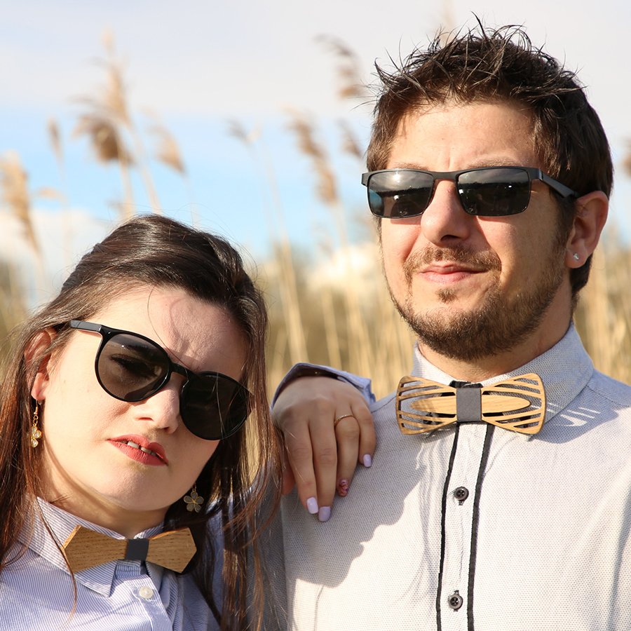 Nœud papillon bois Peplum – Image 3