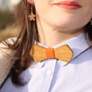 Nœud papillon bois Lucis