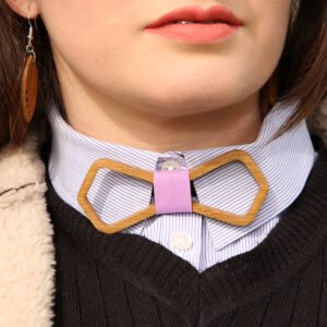 Nœud papillon bois Lux