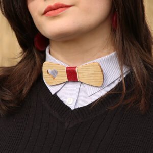 Nœud papillon bois Angelus